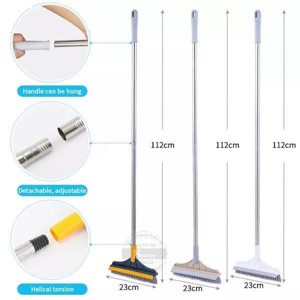 2-in-1 Dust Scrubber Wiper Brush for Easy Cleaning