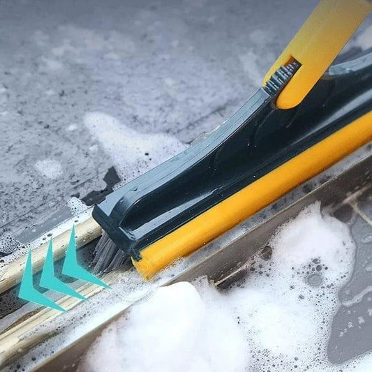 2-in-1 Dust Scrubber Wiper Brush for Easy Cleaning