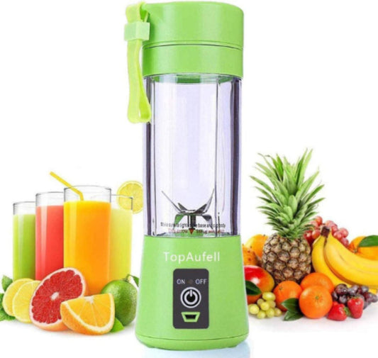Rechargeable Electric Juicer Blender Purple for Home Use