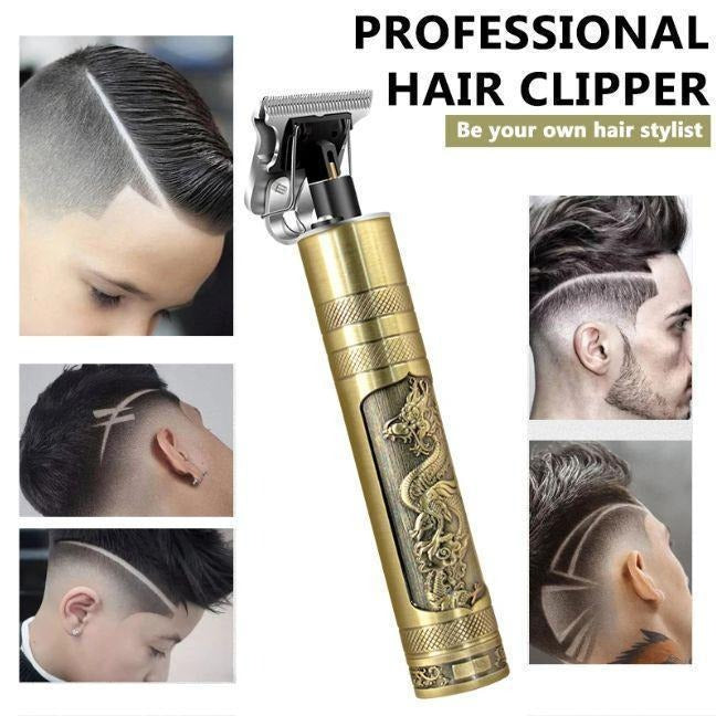 T9 Vintage Hair Trimmer For Men | T9 Rechargeable Shaver Machine For Men | Professional Hair Trimming Machine | Hair Trimmer and Shaver For Boys (Metal Body)