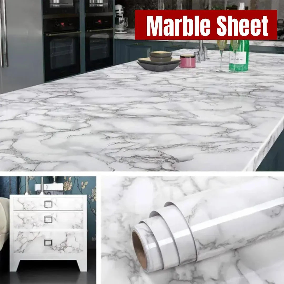 Affordable Solutions For Everyday Cooking Needs Marble Sticker Sheet